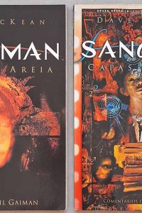 Sandman/Capas na Areia - Volume 1 e 2.   Minissérie Completa. 