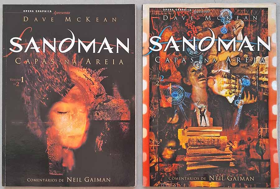 Sandman/Capas na Areia - Volume 1 e 2.   Minissérie Completa. 