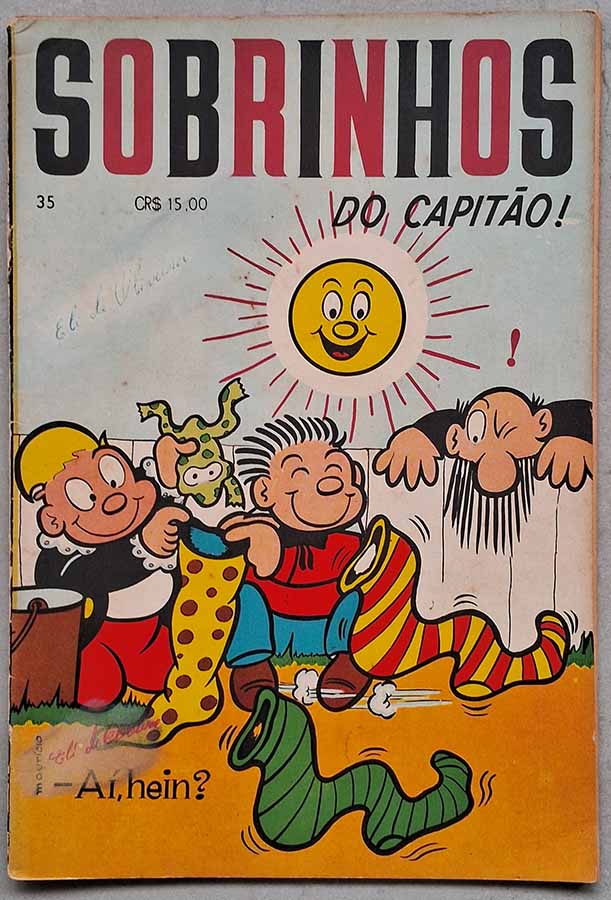 Sobrinhos do Capitão #35 [Gráfica Novo Mundo]