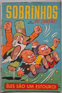 Sobrinhos do Capitão #69.  Gibis Antigos. Histórias em quadrinhos.  Editora: Companhia Gráfica Novo Mundo.  Edição: Novembro/1963. 