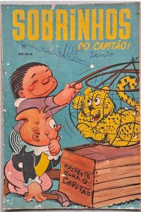 Sobrinhos do Capitão #71.  Gibis Antigos. Histórias em quadrinhos.  Editora: Companhia Gráfica Novo Mundo.  Edição: Janeiro/1964. 