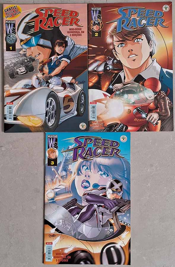 Speed Racer – Minissérie Completa 3 Edições + Poster