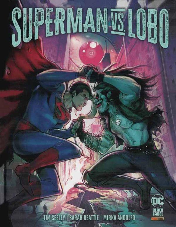 Superman Vs Lobo/DC Black Label.  Gibis & Quadrinhos. Graphic Novels. DC Comics. Superman. Editora: Panini. 