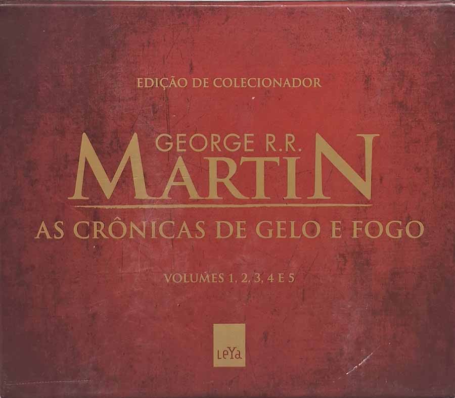box cronicas gelo e fogo - SEBO RS RARIDADES