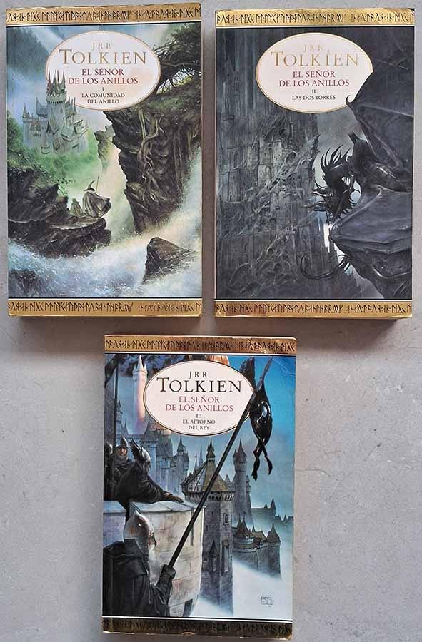 El Senor de Los Anillos: 3 Volumes. Autor: J R R Tolkien.
