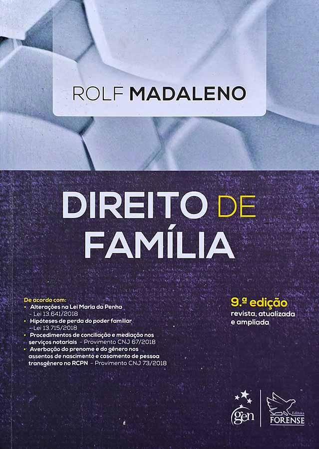 Direito de Familia.  Autor: Rolf Madaleno. 9ª edição. 