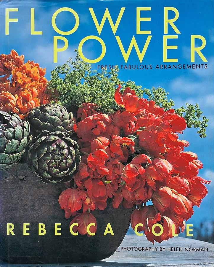 Flower Power.  Autor: Rebecca Cole. Fotografias por Helen Norman.  Fresh Fabulous Arrangements. Arranjos fabulosos. 