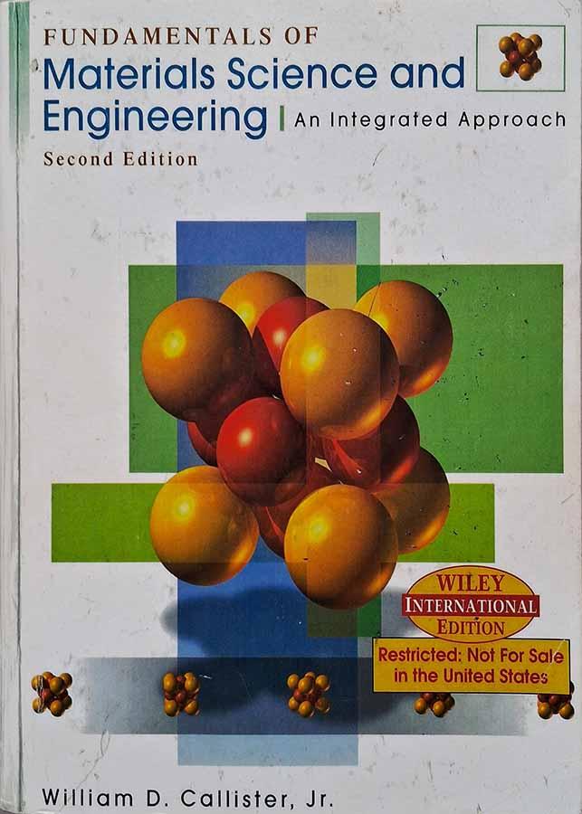 Fundamentals of Materials Science and Engineering.  Autor: William Callister Jr.