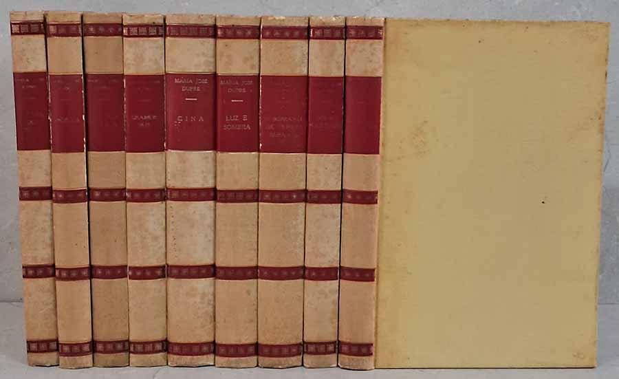 Coleção Leandro Dupré / Maria José Dupré em 9 Volumes.  Edição Saraiva. Títulos que compõem esta coleção: Os Rodriguez; Vila Soledade; O Romance de Teresa Bernard; Luz e Sombra; Gina; Éramos Seis; Dona Lola; Angélica; A Casa do Ódio. 