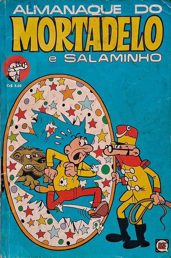 Almanaque do Mortadelo e Salaminho 1975.  Formatinho da RGE. 