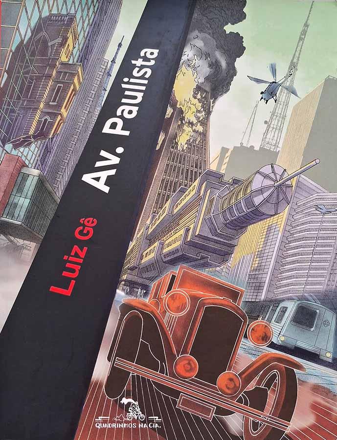 Avenida Paulista. Quadrinhos por Luiz Gê.  Graphic Novels.  Editora: Quadrinhos na Cia.  
