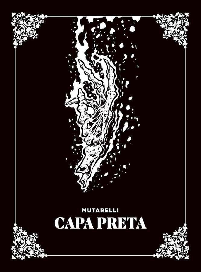 Capa Preta. Quadrinhos por Lourenço Mutarelli.  Graphic Novels.  Editora: Comix Zone.  