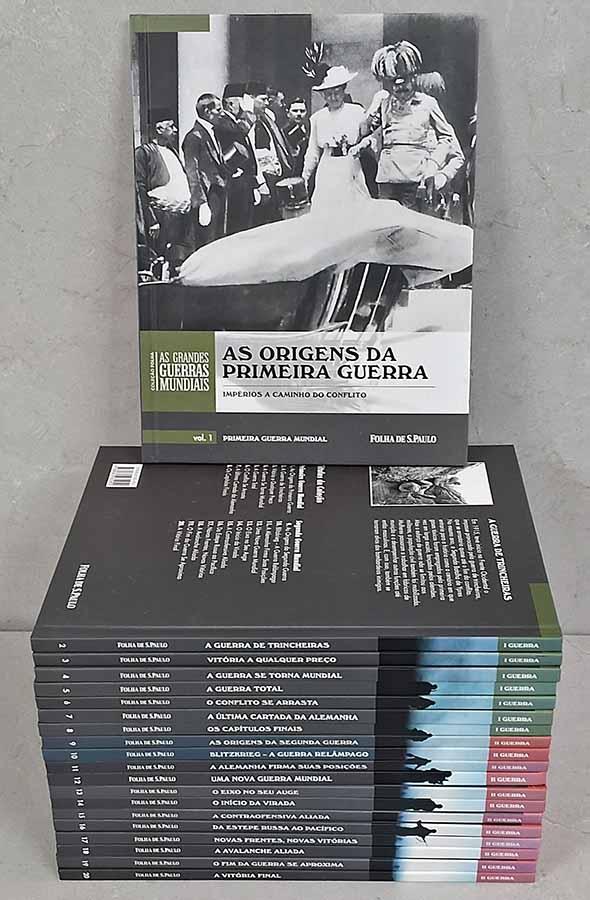 Coleção Folha As Grandes Guerras Mundiais (20 Volumes).  Folha de S. Paulo. 