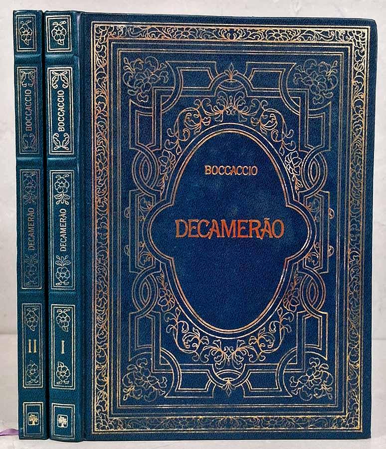 Decamerão: 2 Volumes.  Editora Abril Cultural. Autor: Giovanni Boccaccio. 