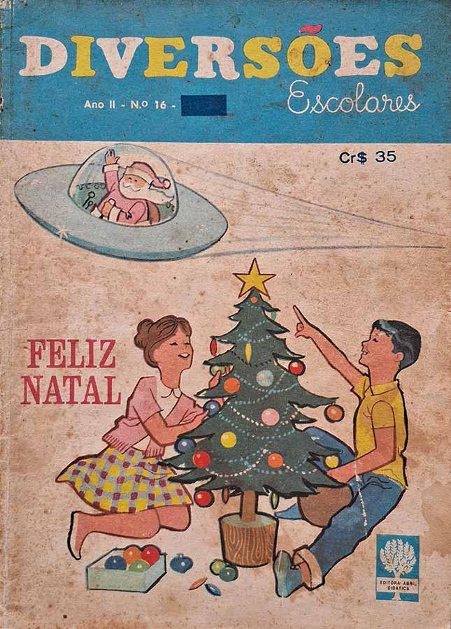 Diversões Escolares #16. Revistas.  Editora: Abril.   Edição: Dezembro/1961. 