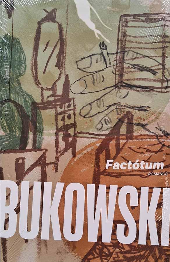 Factótum.  Autor: Charles Bukowski. Livro Novo. 