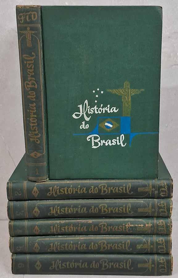 História do Brasil: 6 Volumes (Cláudio Thomás)