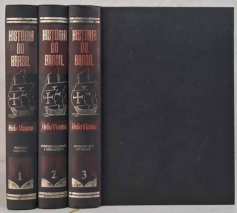 História do Brasil: 3 volumes (Helio Vianna)