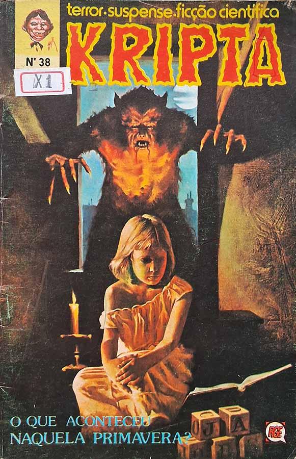 kripta 38 rge - SEBO RS RARIDADES Kripta #38. Agosto/1979. Edição da RGE em formatinho. Naquela Primavera e outras histórias.