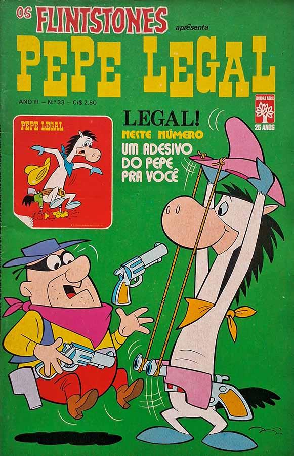 Os Flintstones #33 (Abril) Agosto/1975