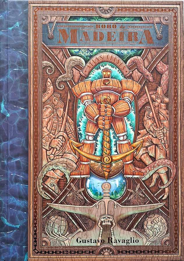 Robô de Madeira: Atlas Cianus (Por Gustavo Ravaglio)