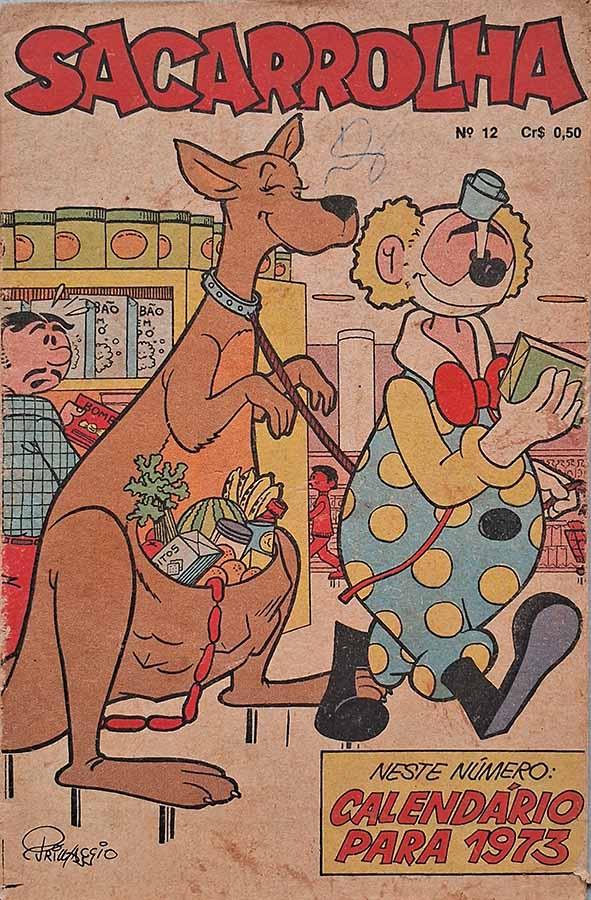Sacarrolha #12.  Edição da RGE em formatinho.  Gibis & Histórias em Quadrinhos.  Editora: RGE, Rio Gráfica Editora. 