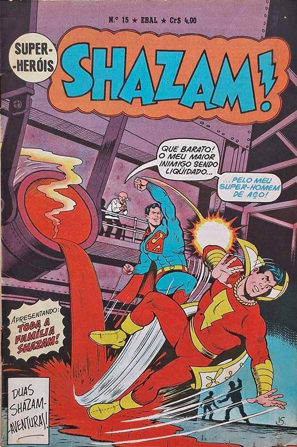 Shazam! Super-Heróis em Formatinho #15 (Ebal)