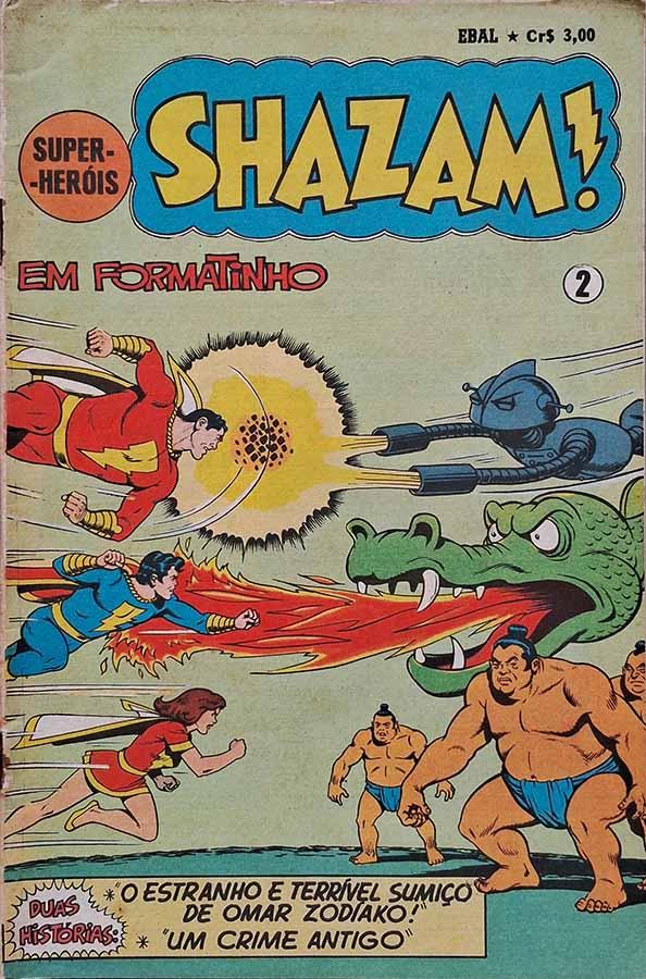 Shazam! Super-Heróis em Formatinho #2 (Ebal)