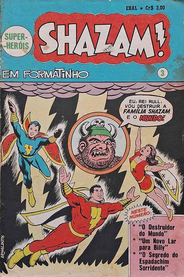 Shazam! Super-Heróis em Formatinho #3 (Ebal)