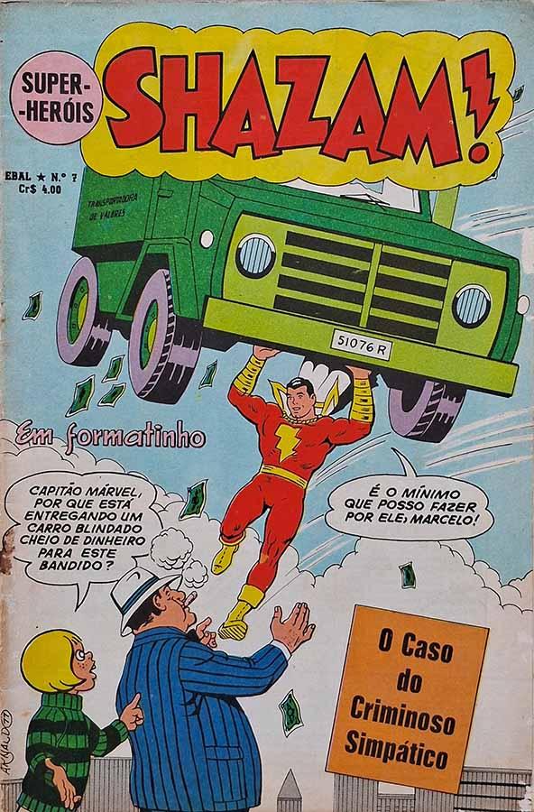 Shazam! Super-Heróis em Formatinho #7 (Ebal)