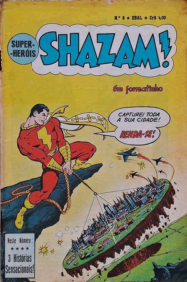 Shazam! Super-Heróis em Formatinho #9 (Ebal)
