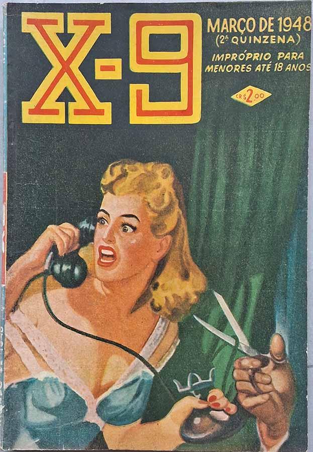 Revista X-9 #157 (Março/1948)