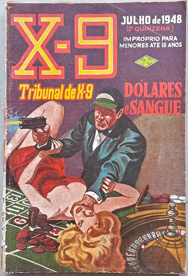 Revista X-9 #165 (Julho/1948)