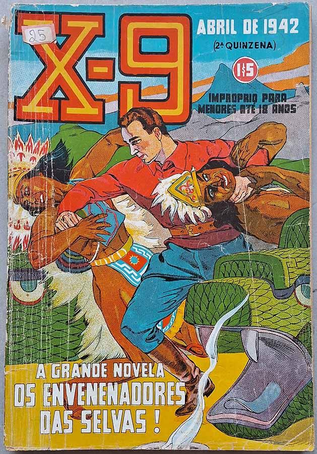Revista X-9 #22 (Abril/1942)