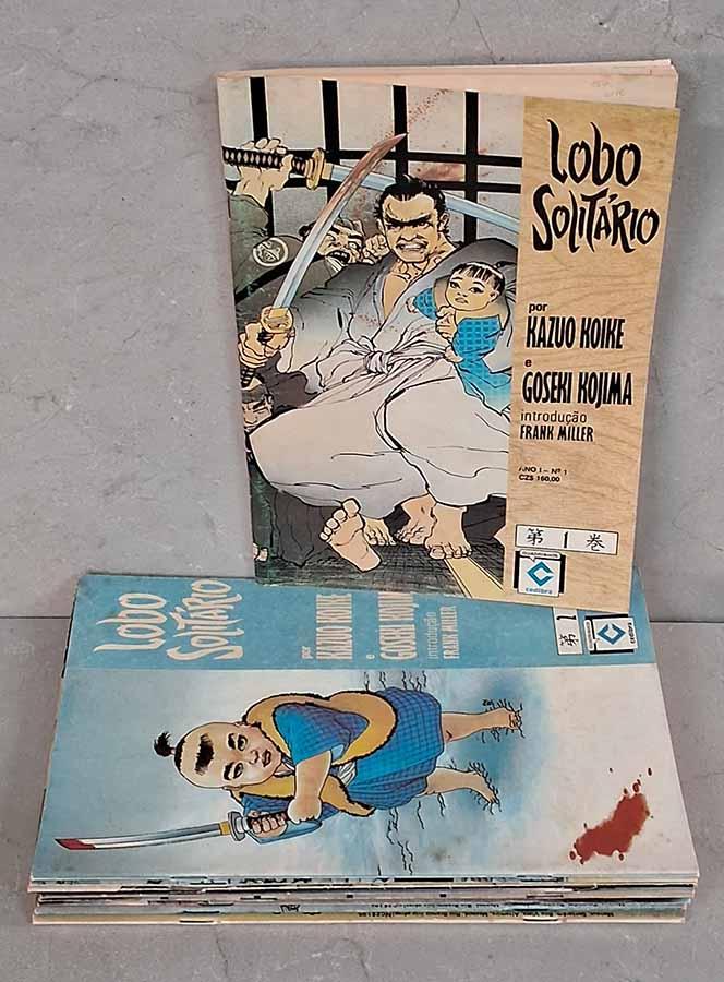 Lobo Solitário: 9 Volumes (Cedibra)