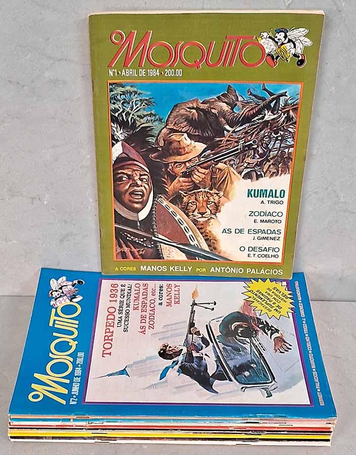 O Mosquito: Coleção em 11 Volumes.  Coleção Editorial Futura do #1 ao #11. Gibis & Quadrinhos. Coleções Completas. 