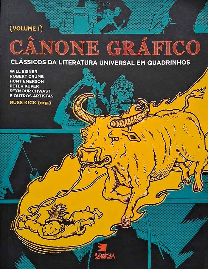 Cânone Gráfico Volume1.  Organizado por Russ Kick. Clássicos da Literatura Universal em Quadrinhos. 