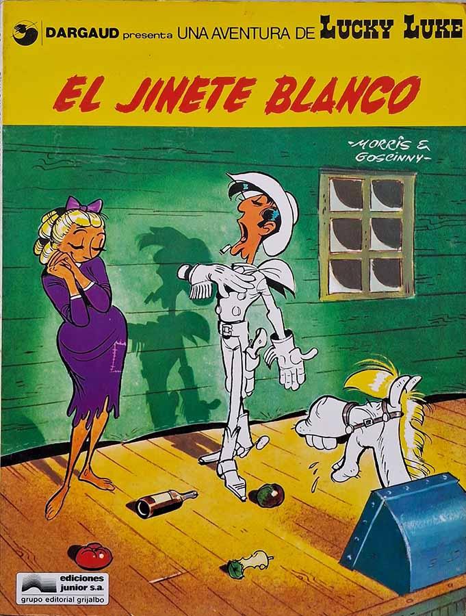 El Jinete blanco (Lucky Luke; Grijalbo)