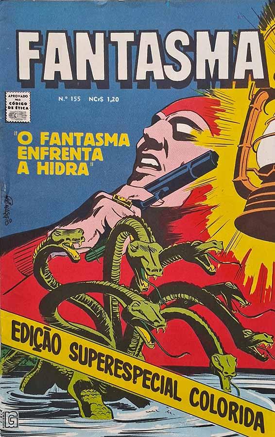 Fantasma Nº 155 Edição Superespecial Colorida Agosto/1969 (RGE)