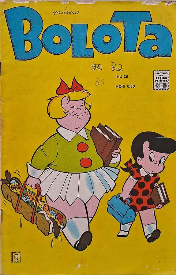 Bolota Nº 26.  Edição da RGE. Histórias em quadrinhos.  Gibis antigos.   Editora: RGE, Rio Gráfica Editora. 