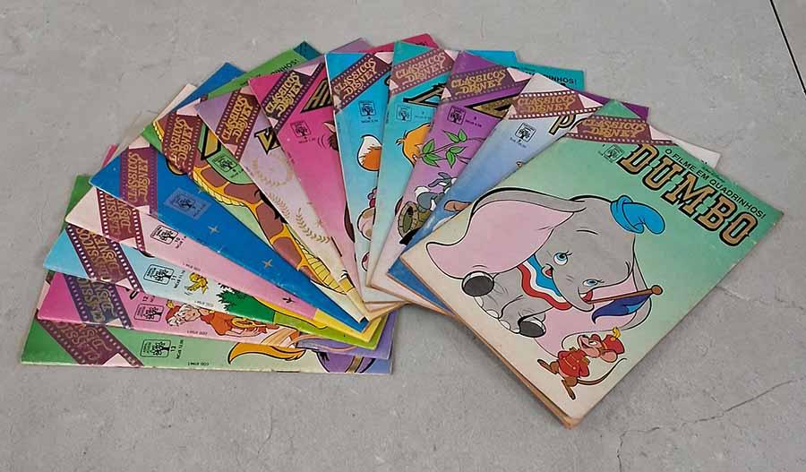 classicos disney filme quadrinhos 1 serie abril - SEBO RS RARIDADES