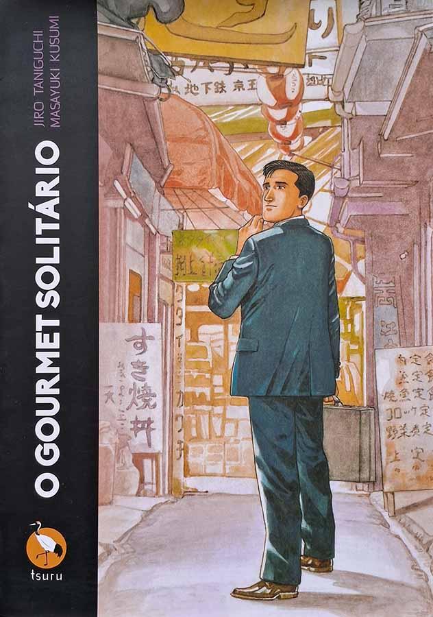 O Gourmet Solitário: uma edição da Devir. Autores: Jiro Taniguchi; Masayuki Kusumi. Mangás. Histórias em quadrinhos.  Editora: Devir.   Ano de Edição: 2019. 