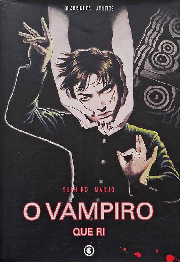 O Vampiro que Ri: volume único. Autor: Suehiro Maruo. Graphic Novels. Histórias em quadrinhos.  Editora: Conrad.   Ano de Edição: 2004. 