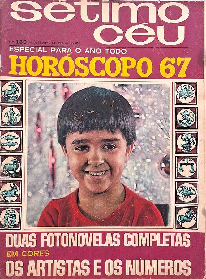 Revista Sétimo Céu Nº 130 Dezembro/1966.  Revista com duas fotonovelas completas: Sol de Primavera; A Garota da Barra. Reportagens: Festival da Canção; Monica Vitti; Frank Sinatra; Sofia Loren; Sean Connery; Jerry Adriani; Rita Pavone; Roberto Carlos; Elis Regina; Carlos Alberto; Ioná Magalhães; The Beatles; Wanderléa; Ronnie Von; Nara Leão; Agnaldo Rayol; Wanderley Cardoso.  Revistas.  Editora: Bloch. 