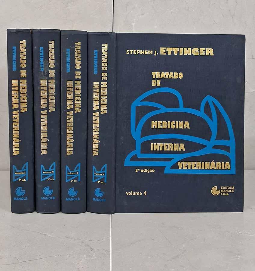 Tratado de Medicina Interna Veterinária (4 Volumes)