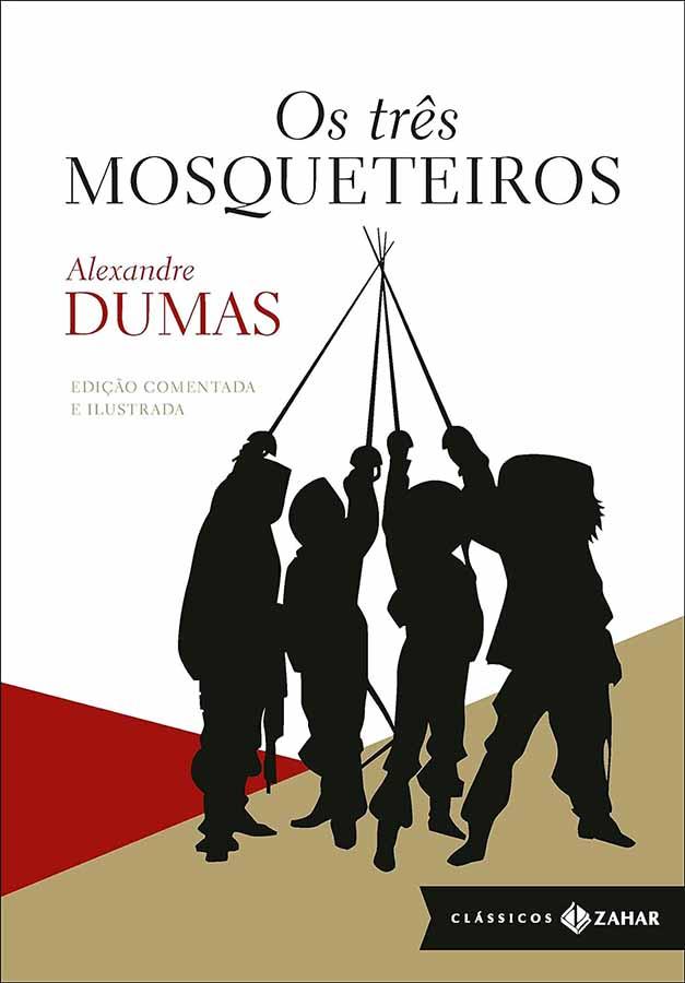 Os Três Mosqueteiros: edição comentada e ilustrada.  Livro dos Clássicos Zahar por Alexandre Dumas.  Livros usados/seminovos.  Editora: Zahar. Ano de Edição: 2017. 