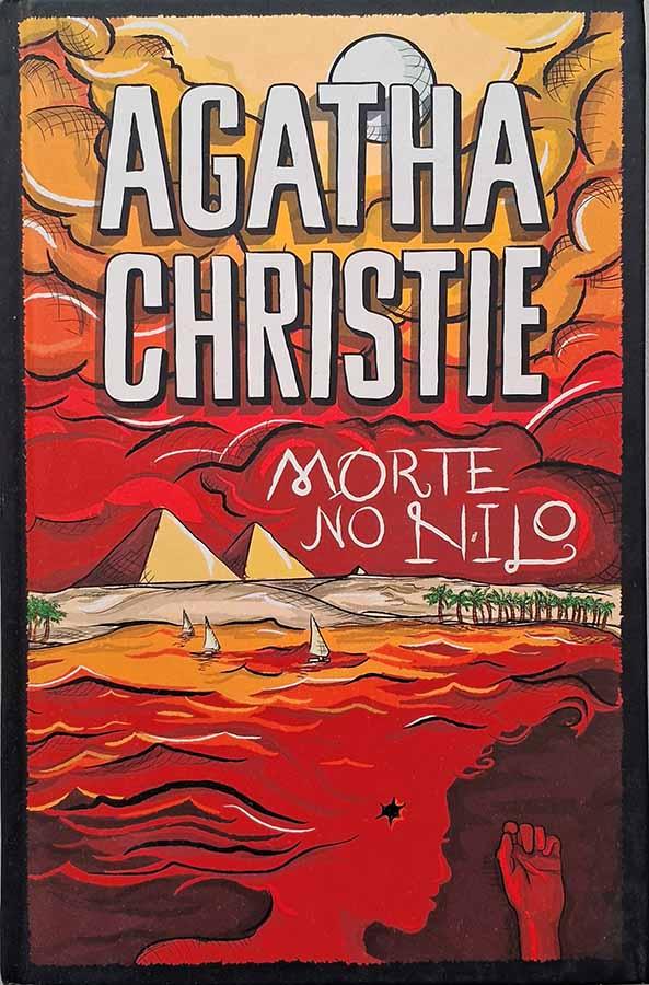 Morte no Nilo.  Livro em capa dura pela Editora Nova Fronteira. Autor: Agatha Christie. Uma aventura de Miss Marple. Livros usados/seminovos. 