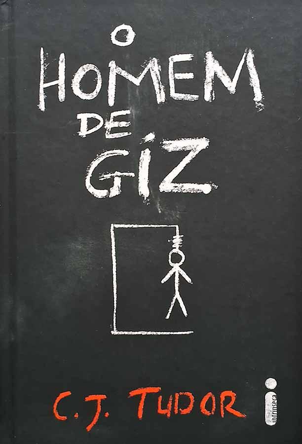 O Homem de Giz.  Autor: C. J. Tudor.  Livros usados/seminovos.  Editora: Intrinseca.