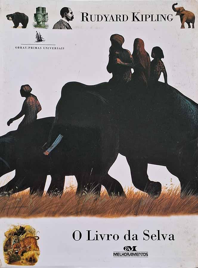 O Livro da Selva.   Livro da coleção Obras-Primas Universais/Melhoramentos por Rudyard Kipling. Edição amplamente ilustrada.  Livros usados/seminovos.  Editora: Melhoramentos.  Ano de Edição: 2000. 