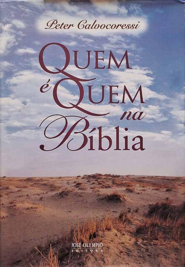 Quem É Quem na Bíblia (Livro) - SEBO RS RARIDADES